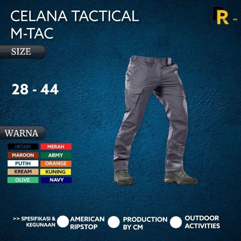 Premium Quality MEN'S TACTICAL CARGO TROUSERS M.TAC ADULT MEN BLACKHAWK OUTDOOR FIELD PDL TROUSER Must Have - Image 3