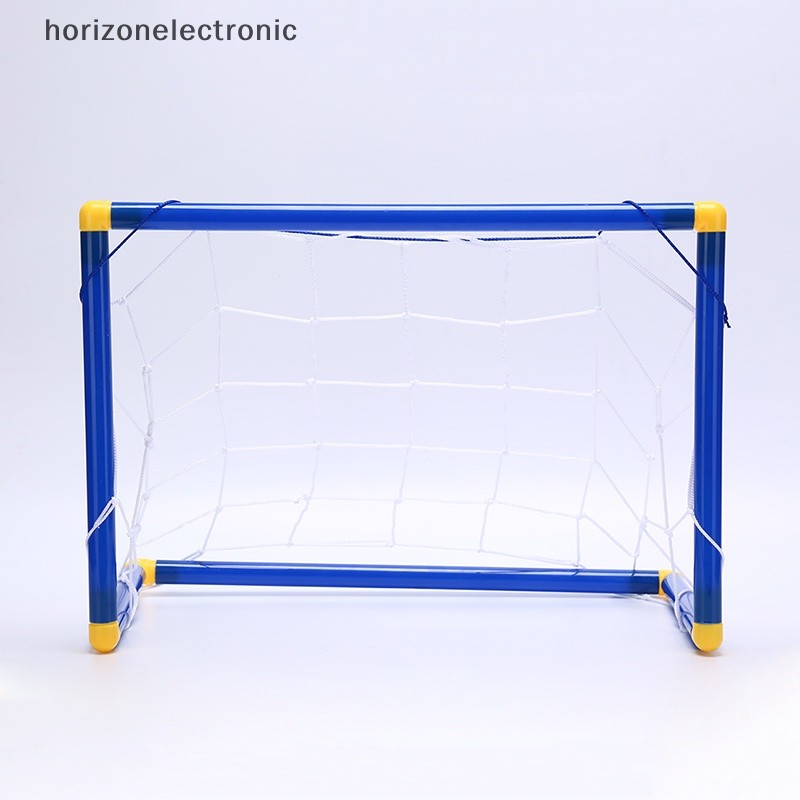 Must Quality 【horizonelectronic】 Folding Mini Football Soccer Goal Post Net Set Pump Kids Sport Toy Hot - Image 5