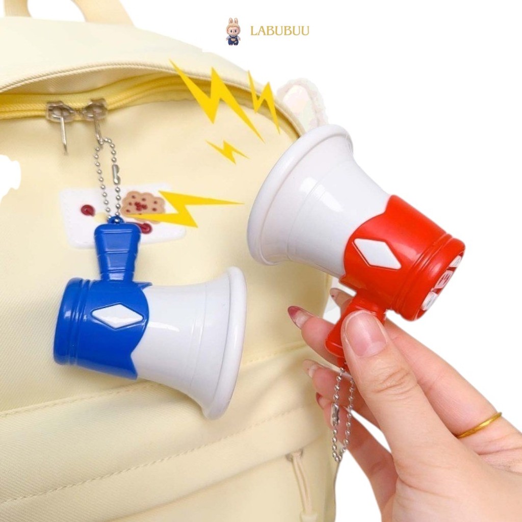 Protective Tools  Megaphone Recording Toy Handheld Loudspeaker Music Keychain [ 1 pcs ] READYSTOCK!!