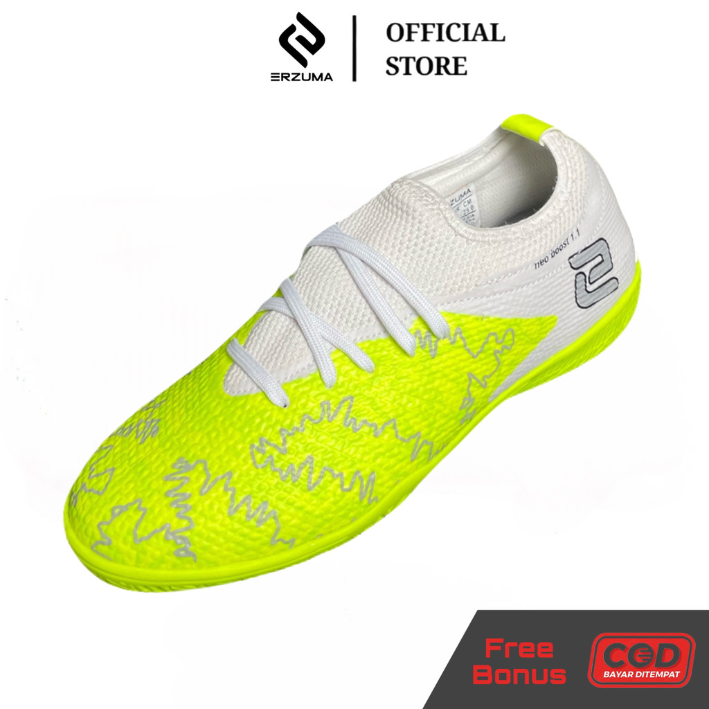 Essential Must ERZUMA Sepatu Futsal Neo Boost 1.1 Olahraga Multi - Image 3