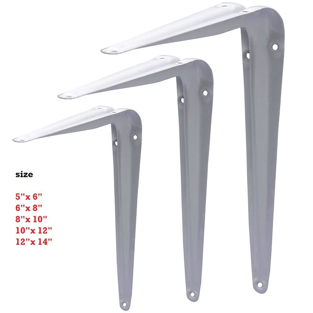 SHELF L Bracket White Colour Wall Bracket