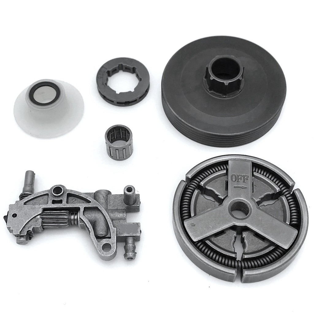 Versatile Durable Clutch Sprocket Rim Drum Chinese 4500 5200 5800 45Cc 52Cc 58Cc Oil Pump Worm Gear Bearing Kit Chainsaw