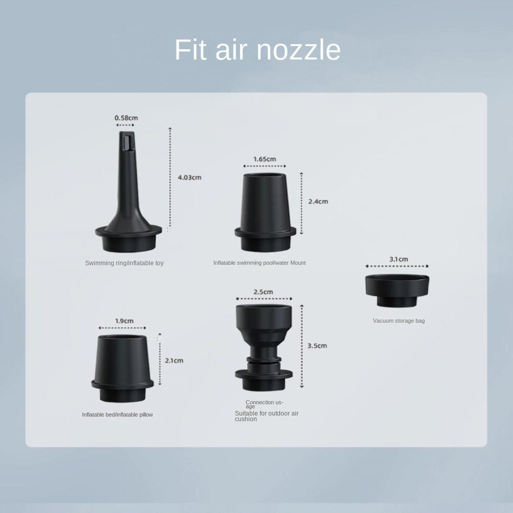 Essential Versatile SHANLIN Electric Air Pump 3 1 Wireless Compressor Inflator Type-C Interface Multiple Function Thr... - Image 3