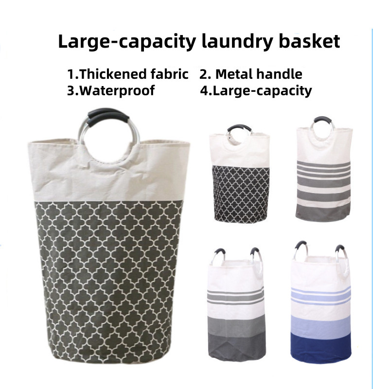 Household Foldable Laundry Basket Large capacity Laundry Bag Sundry Basket Laundry Bakul baju laundry 洗衣篮 脏衣篮
