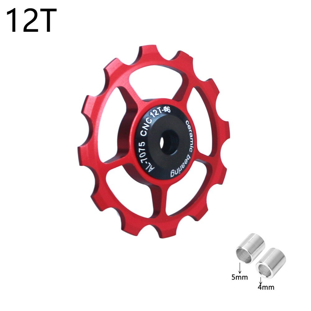 Premium Reliable 11-17T Wheel MTB Ceramic Bearing Jockey Pulley Road Bike Rear Derailleur - Image 3