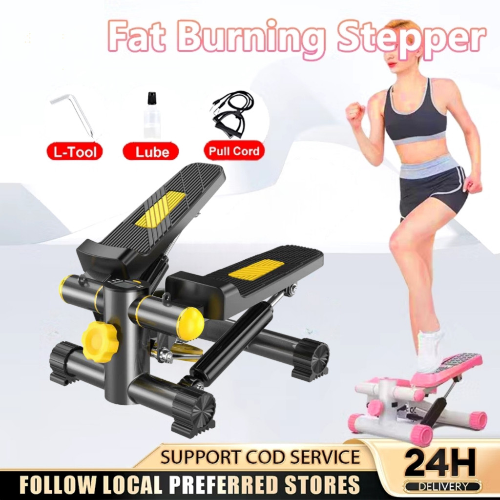 Step Stepper Exercise Machine At Home Outdoor Fitness leg Exercise Slimming Steper Senaman Kaki Gym & Fitness