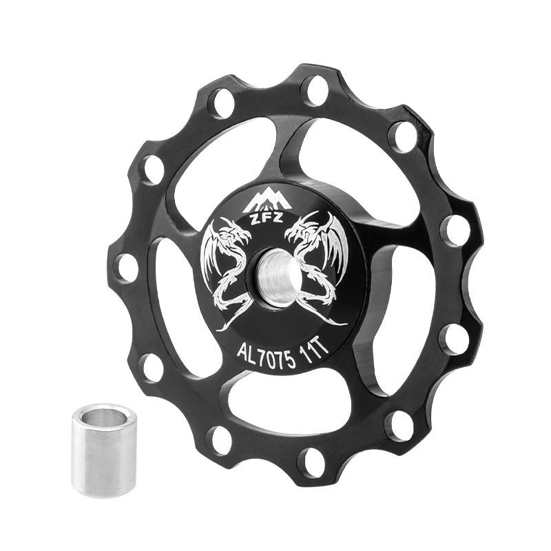 Multi Quality MUQZI Bike Rear Derailleur Jockey Wheel 11T 13T Pulley Guide Roller MTB Road Aluminum Alloy Idler Versa... - Image 3