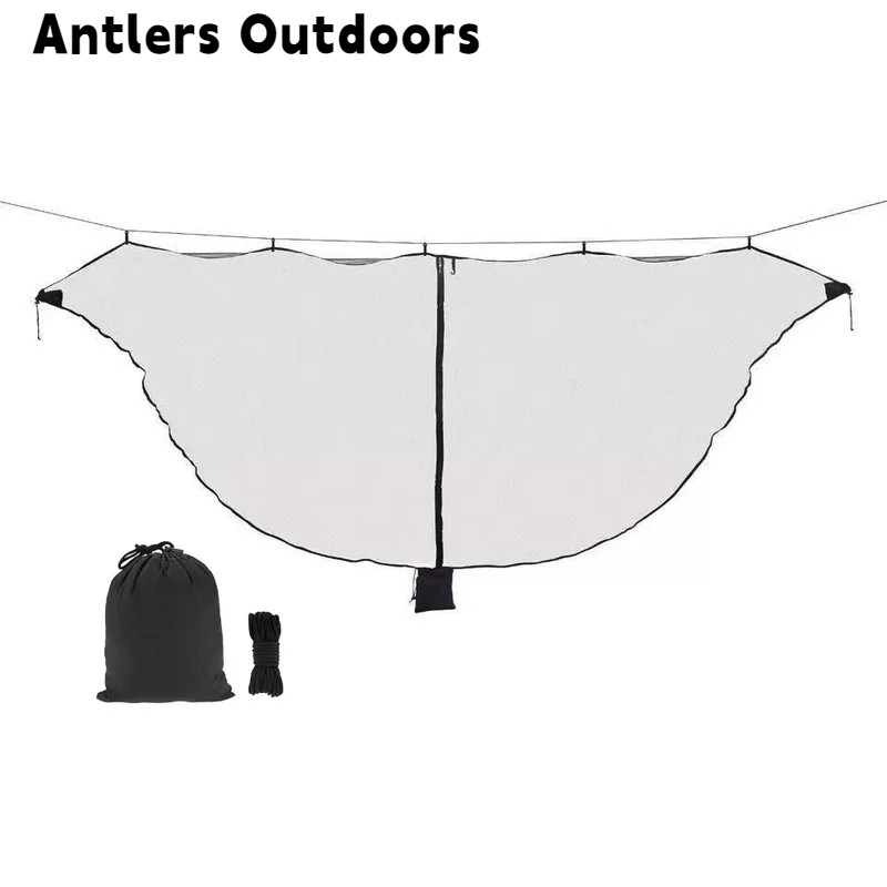 Antlers Outdoors Lightweight Travel Portable Separating Hanging Mosquito Net Bugs Net for Camping Hammock