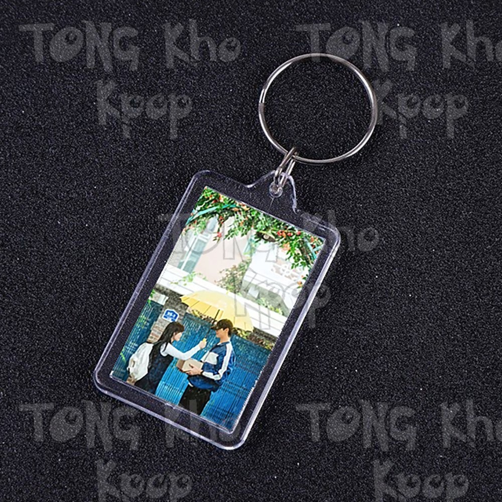 (square) LOVELY RUNNER keychain Carry me and run cute Korean movie mica in acrylic