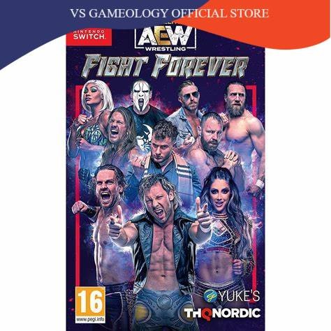 (READY STOCKS) - SUPPORT SAME DAY DELIVERY - NSW Nintendo Switch AEW : Fight Forever