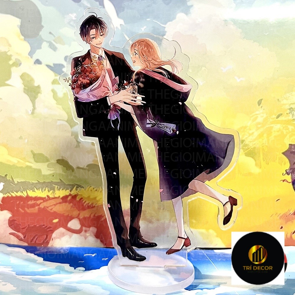 Standee model Clumsy Can't Hide - Secret Love acrylic statue anime chibi manhua decoration