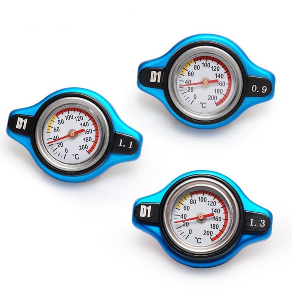 Multi Purpose D1 Spec Water Gauge Meter Radiator Cap+ Temp 0.9bar/1.1bar/1.3bar Have - Image 4