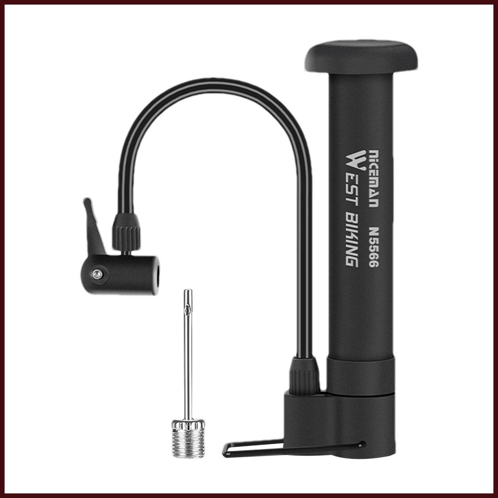 Multi Purpose Bike Handheld Basketball Pumps Needles Compact Inflation Devices & Accessories Sports Balls Bikes tdemy... - Image 2