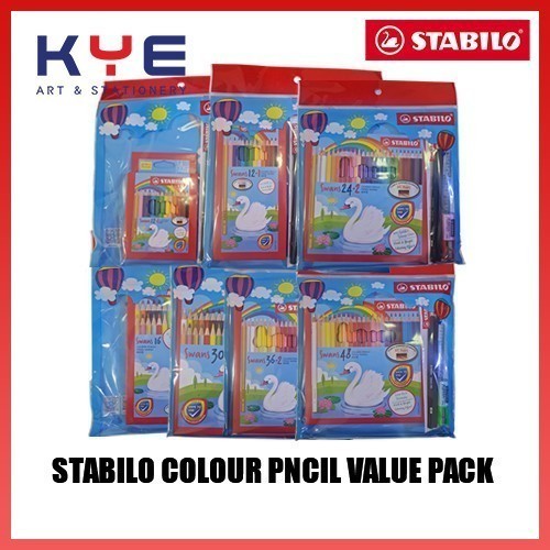 Stabilo Color Pencil Set / Stationery Set / Value Pack / School Set