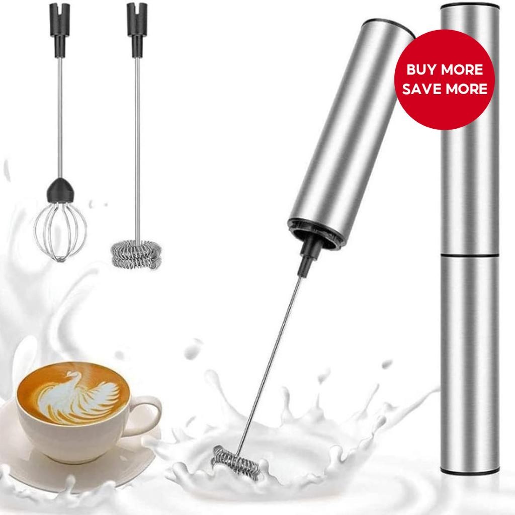 Portable Electric Milk Frother Mini USB Rechargeable Foam Maker Handheld Foamer High Speed Drink Mixer Coffee Blender Egg Beater