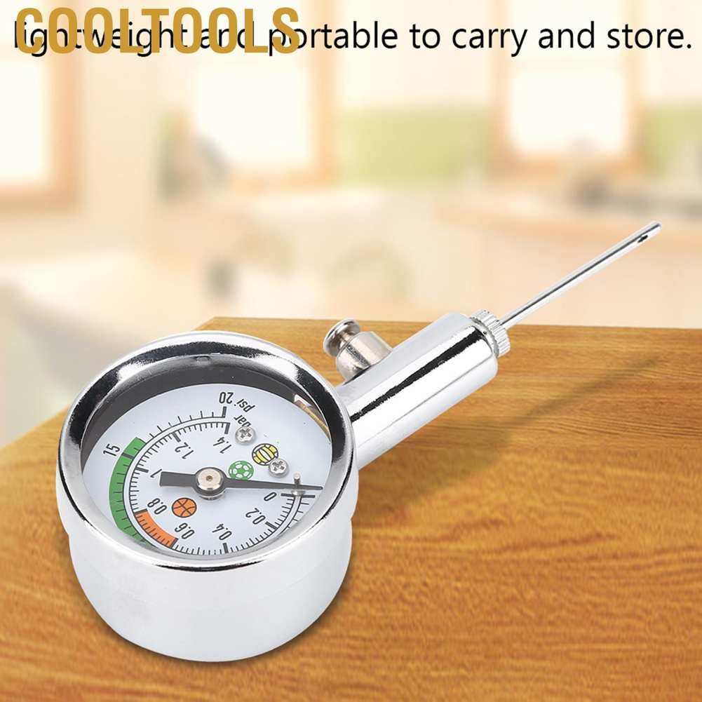 Cooltools Ulitity Air Pressure Gauge Barometer Tool for Basketball Football Volleybal