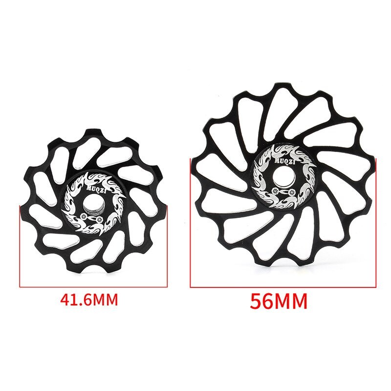 Multi Reliable MUQZI Bike 11T 13T Ceramic Bearing Jockey Wheel Rear Derailleur Guide Roller MTB Road Alloy Pulley Idl... - Image 2