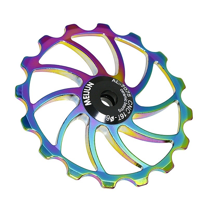 Must Reliable MTB Rear Derailleur Jockey Wheel 11T--18T Ceramic bearing Pulley AL7075 Road Bike Roller Idler 4mm 5mm ... - Image 2