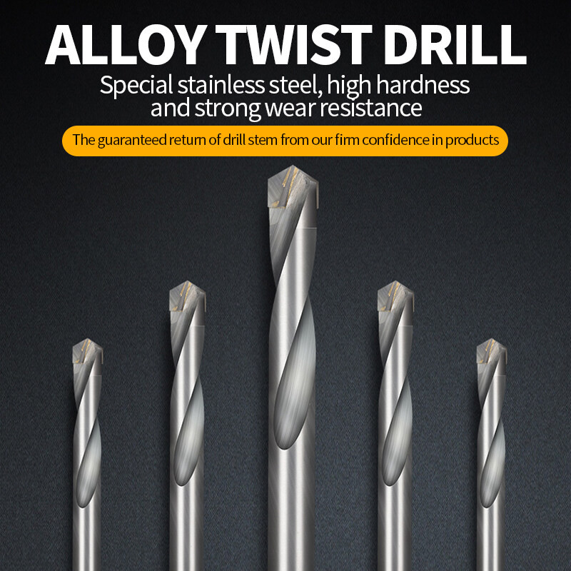 Duty Tool Tungsten carbide drill twist stainless steel spring angle cast iron special metal bits - Image 3