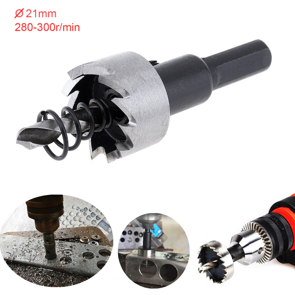 Workshop Duty 1pcs 12mm-65mm HSS Hole Saw Set Drill Bit Stainless Steel Pipe Aluminium Cutting Drilling Opener Repair - Image 2