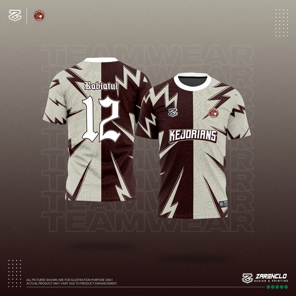 Premium Essential (Customizable) EvoNova Jersey Lightning Japanese Collection Streetwear Style Custom Name Number Sho... - Image 2