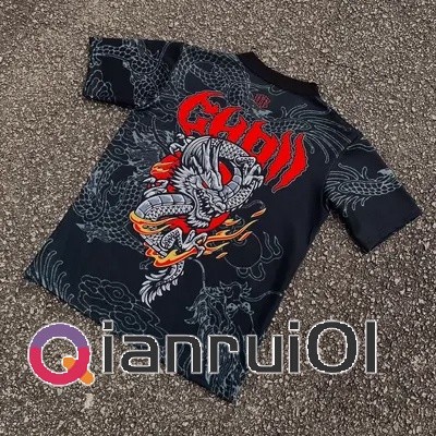 Reliable Purpose 2023 CHOII DRAGON EDITION V1 Thailand Viral Jersey Ootd Collar Blvckroseapparel Polo Shirt Sublimati... - Image 3