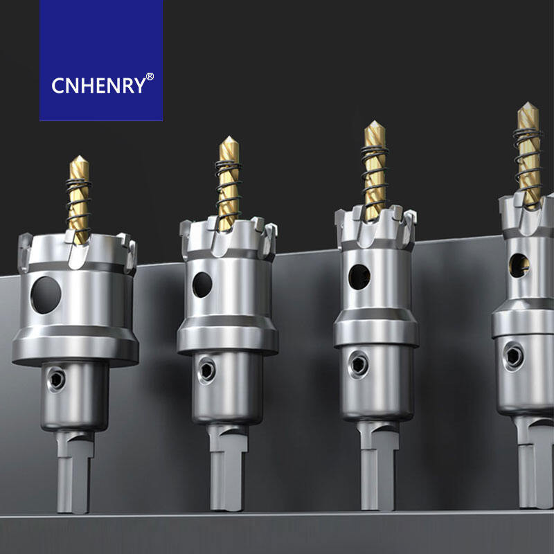 Workshop DIY TCT Hole Saw Carbide Tipped Cutter Titanium-Plated Pilot Drill Bit Metal Stainless Steel Iron Wood Hol P... - Image 3