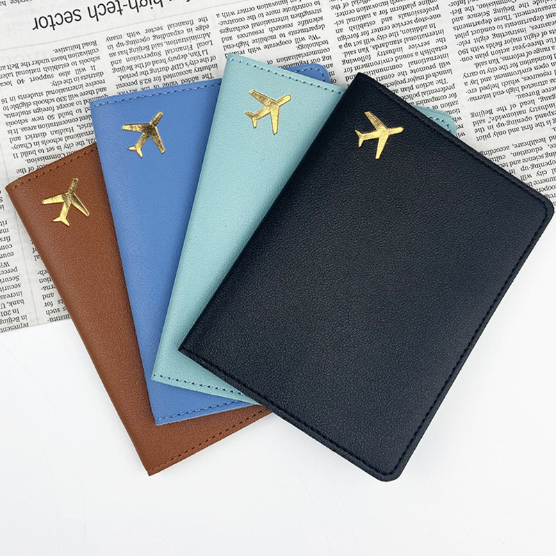 PU Leather Travel Passport Holder ID Credit Card SIM Protective Cover Case Pembekal Sampul Pasport