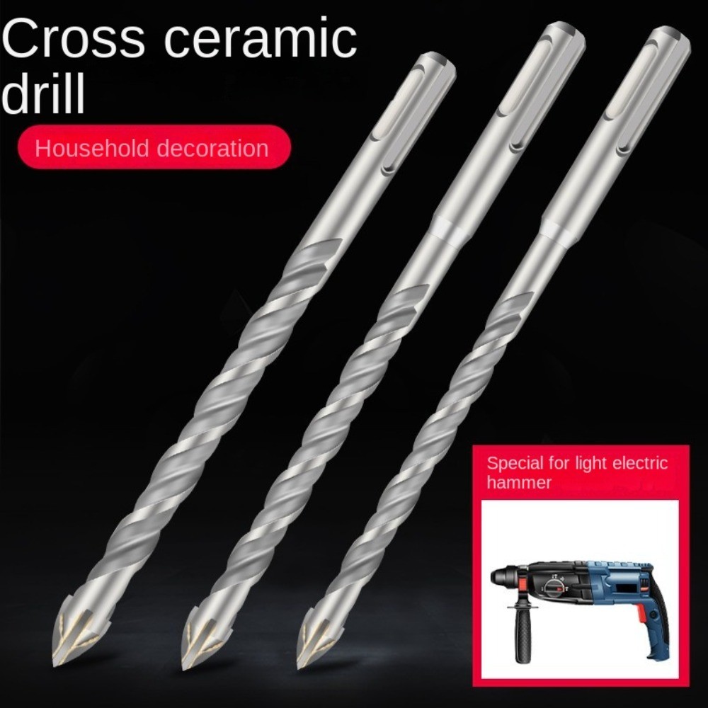 DIY Repair SXXINGI Round Shank Electric Hammer Drill Bits Durable Alloy Twist Convenient Impact Drilling Ceramic Conc... - Image 2