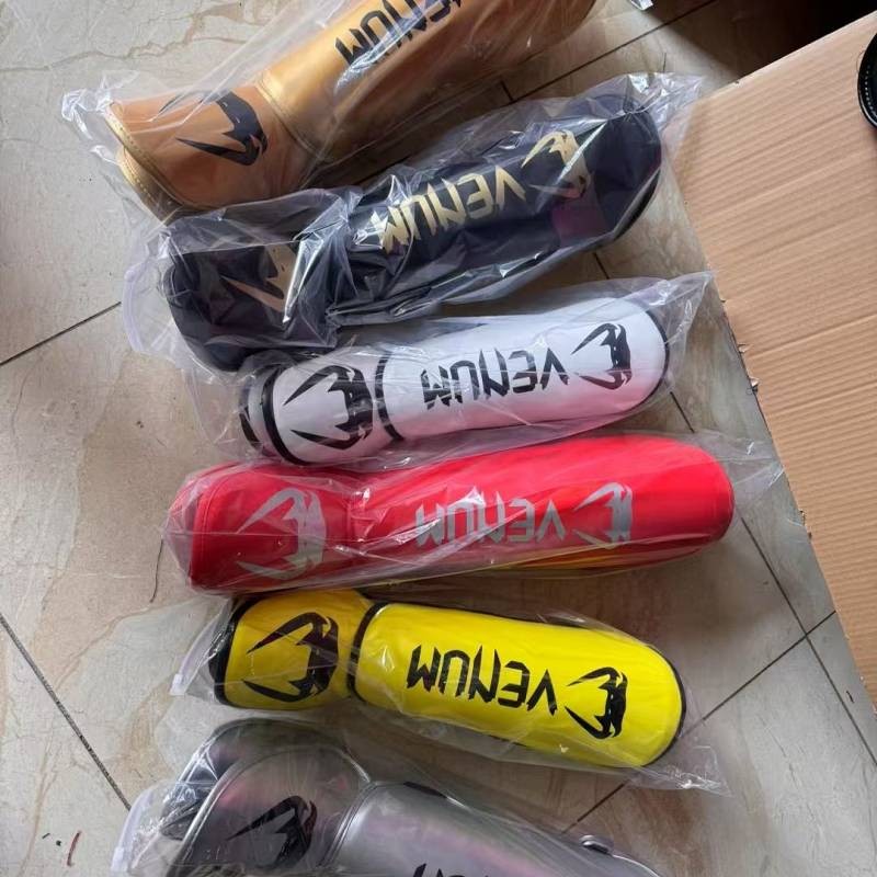 Muay Thai Leg Guard Muay Thai Combat Fighting Shin Guard Foot Joint Surface Thickening Training Competition Protective Gear Foot Guard hs1l