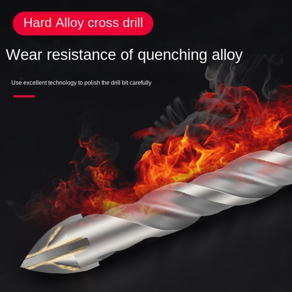 DIY Repair SXXINGI Round Shank Electric Hammer Drill Bits Durable Alloy Twist Convenient Impact Drilling Ceramic Conc... - Image 5