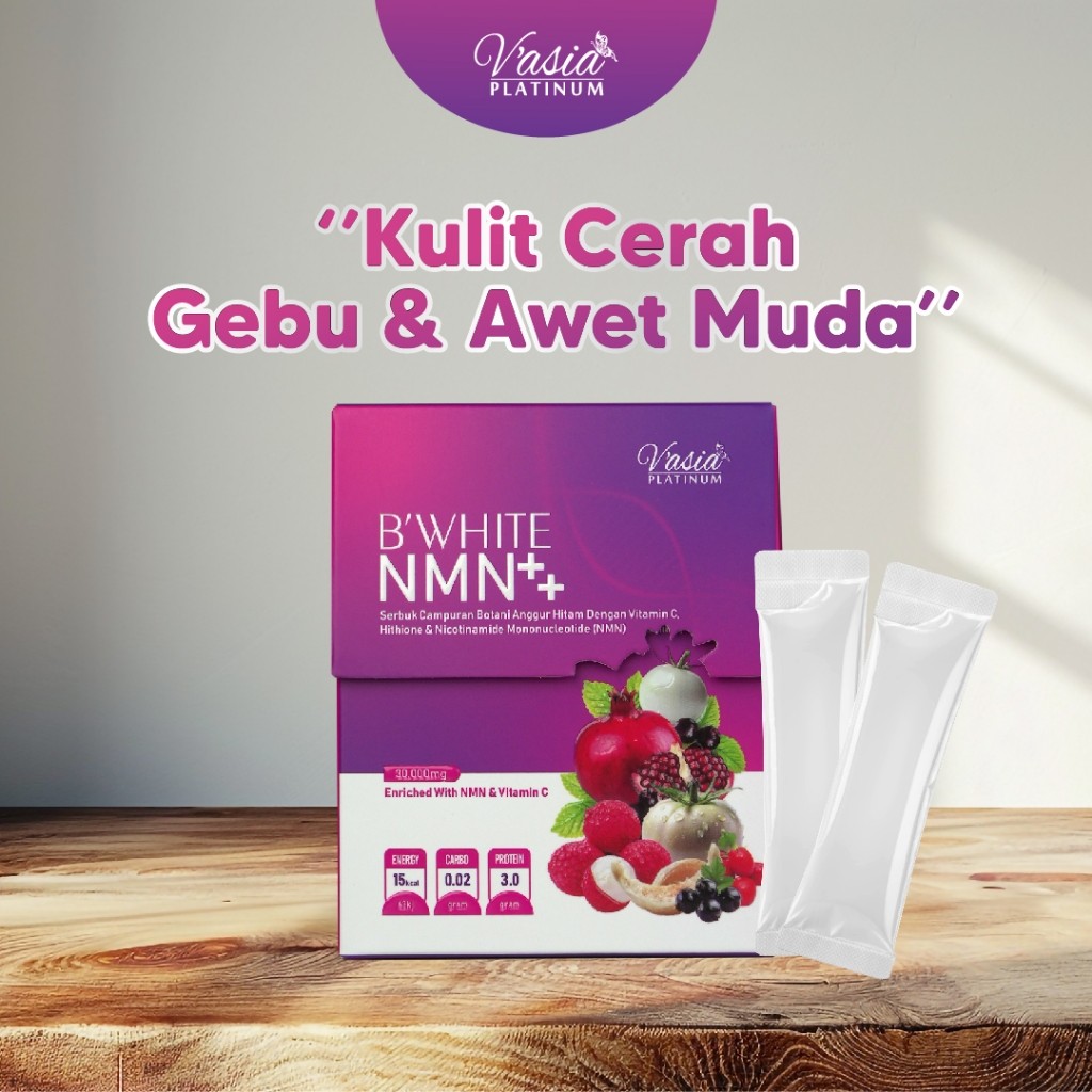 V'ASIA B WHITE NMN - Tanpa Kolagen
