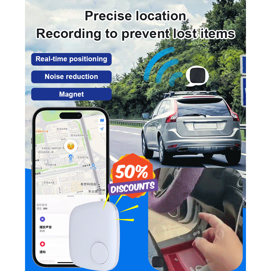 Super InvisibleGPS Global Tracking Locator/Car GPS Real-time Tracking Locator Can Voice Control Support Remote Operation of Mobile Phone