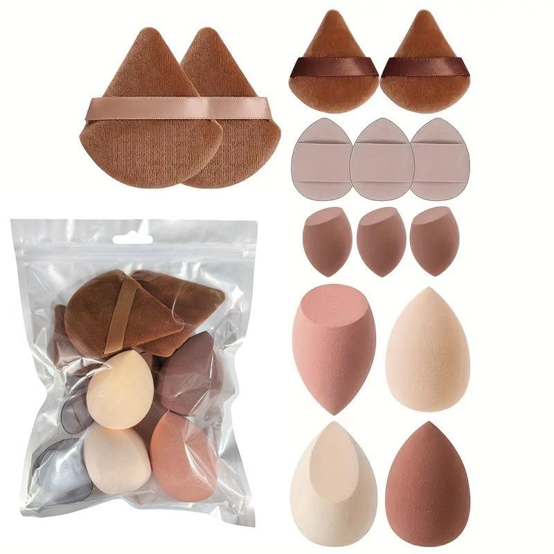 4 or 14Pcs Makeup Sponge Cosmetic Blender Beauty Egg Foundation Sponges Puff  Powder Puffs Make Up Accessories Women Makeup Tools