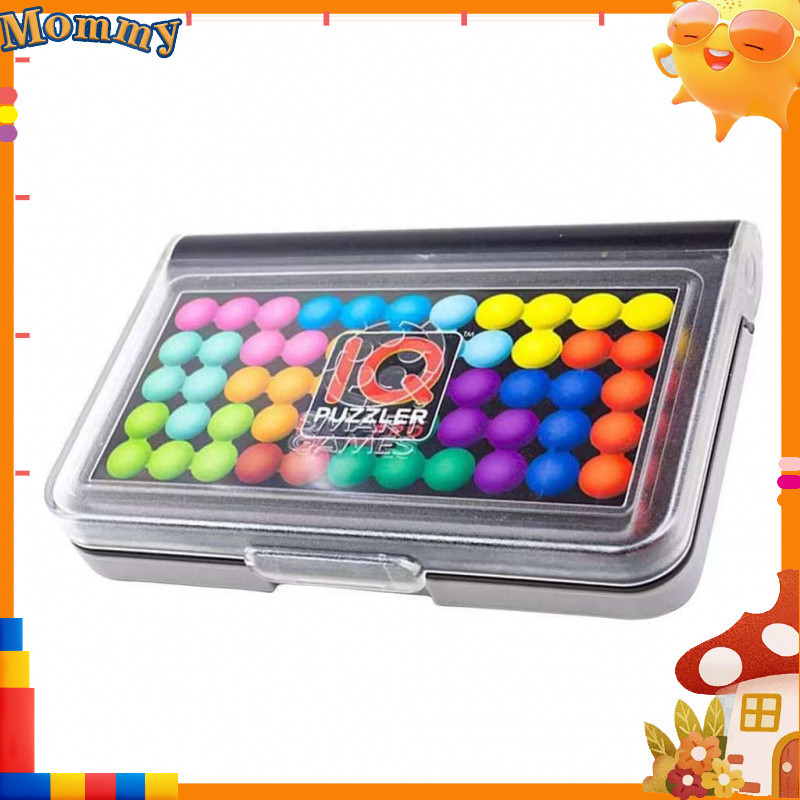 【?? Ready Stock】IQ games Brain Game IQ 3D Puzzle Logic Game IQ Puzzler Kids Smart IQ Game Educational Puzzle Game Board Game Pro Brain Teaser Family Game IQ Game for Kids Mainan IQ Kanak-Kanak Pyramid