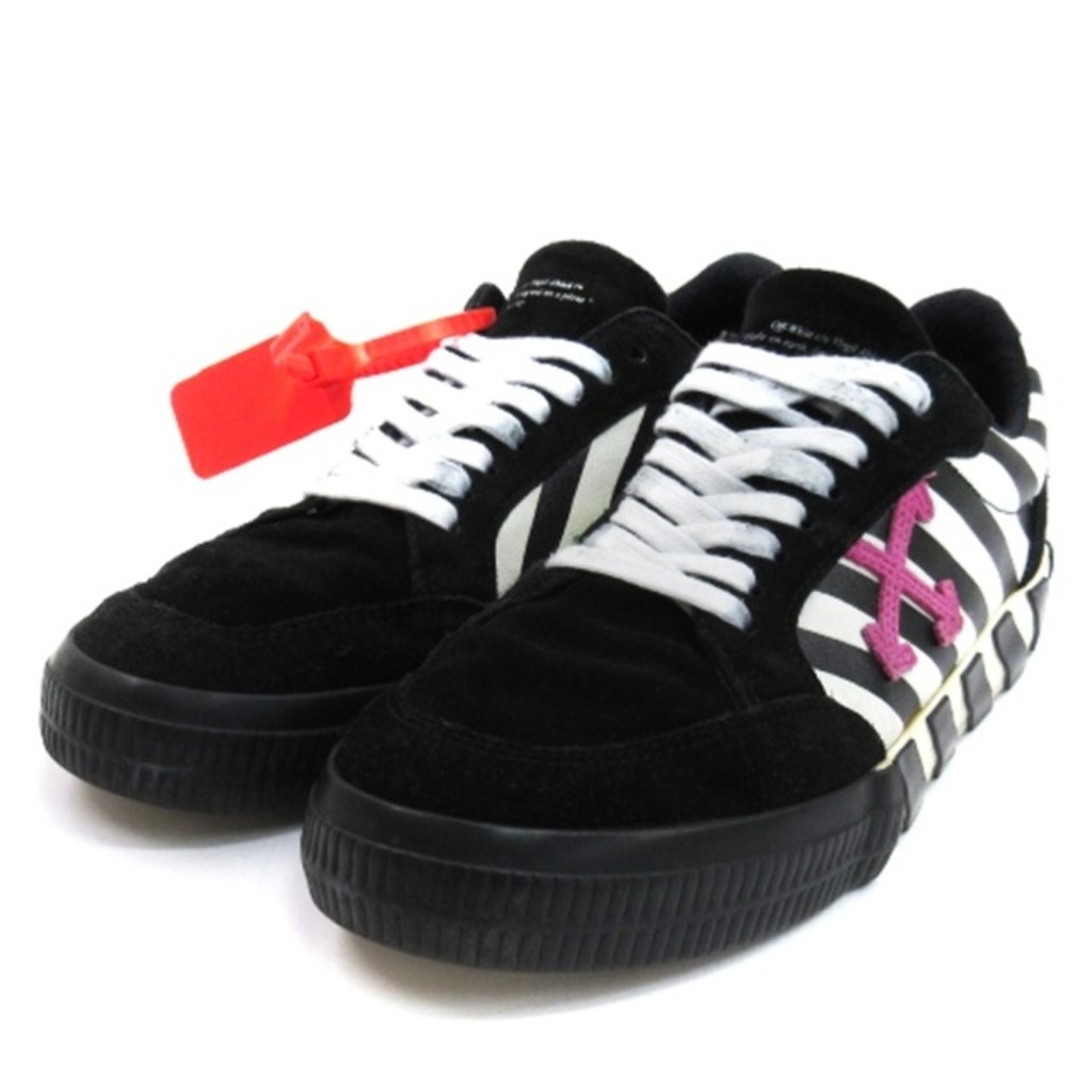 OFF-WHITE Sneakers suede white Direct from Japan Secondhand