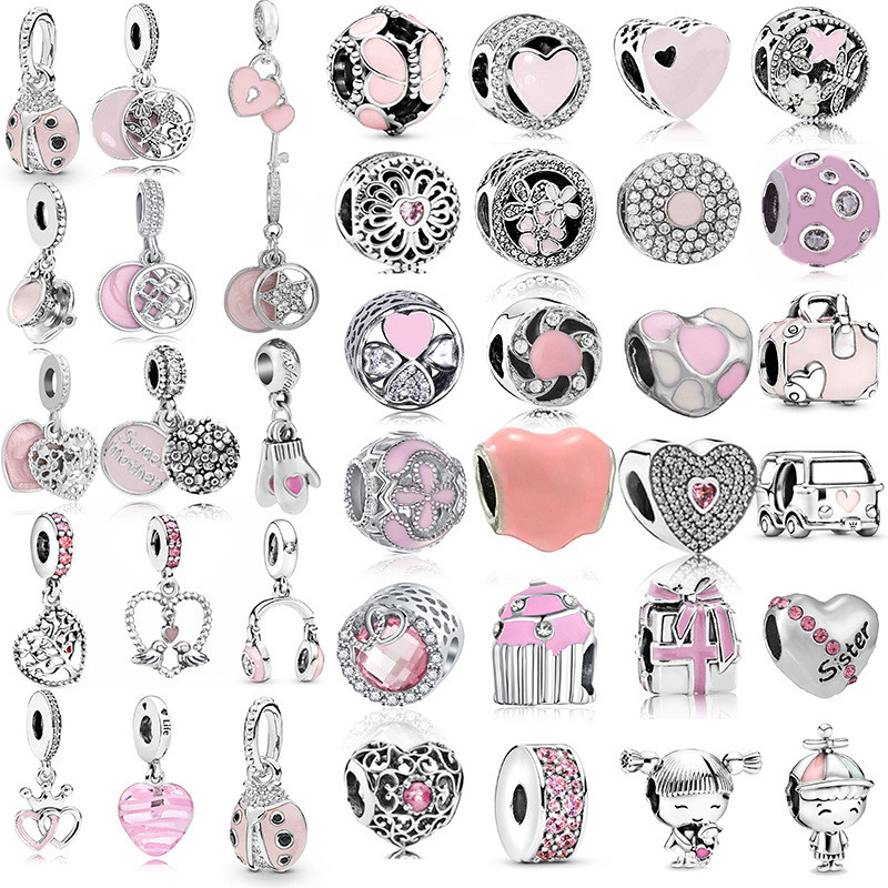 European American Rose Gold Gold Silver Love Heart Tree of Life Chain Jewelry DIY Accessories Bracelet