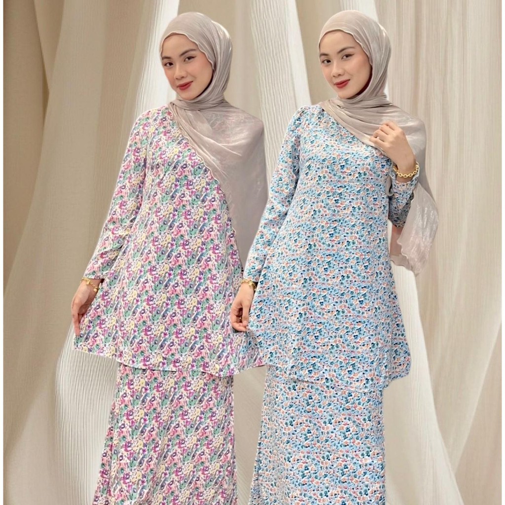YAN@YAN Baju Kurung Floral Modern -20235 MY
