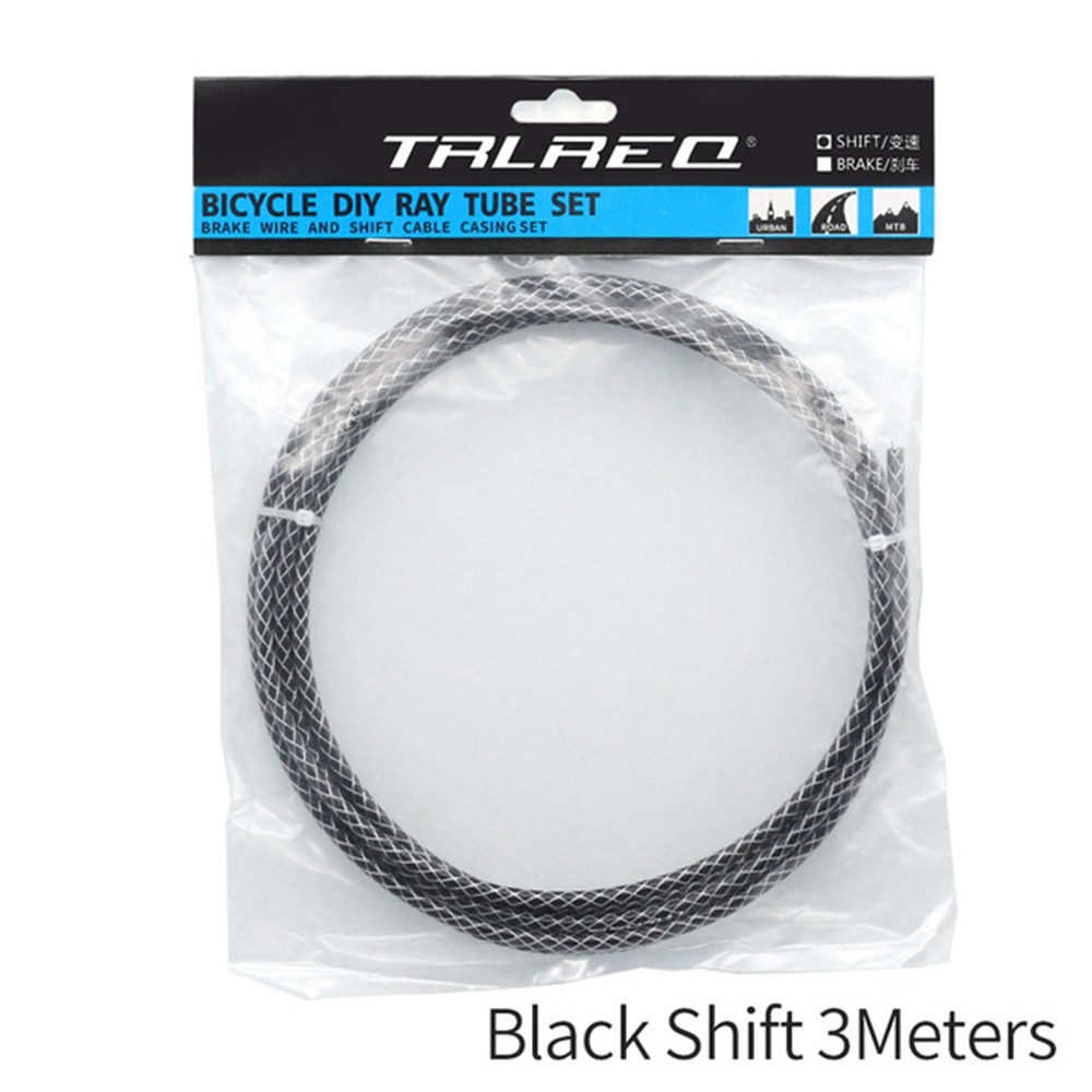 CHINK 3 M Length 5mm  Brake Cable Mountain Bike Shift Housing Derailleur Cables Weaving Line Pipe Tube Sh