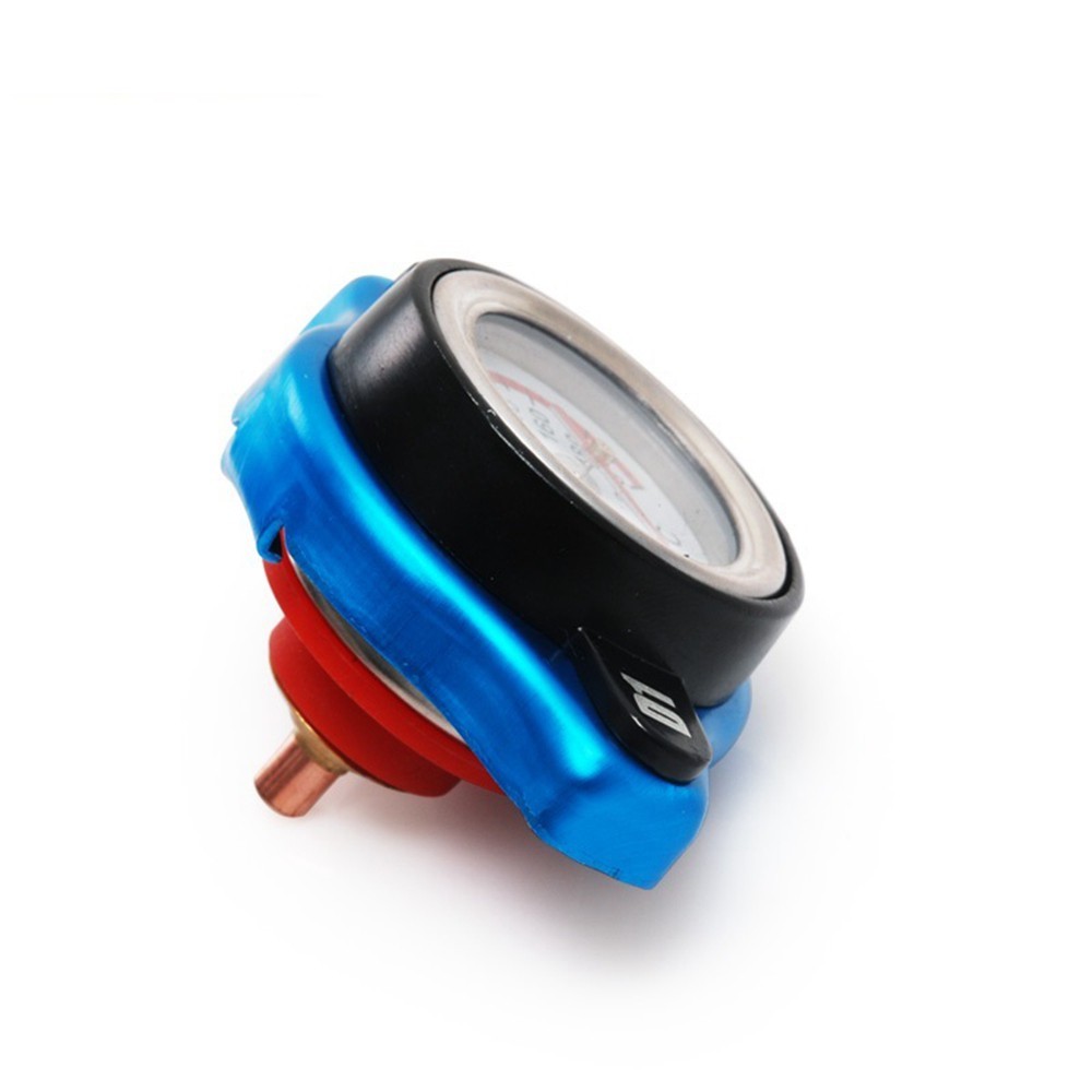Multi Purpose D1 Spec Water Gauge Meter Radiator Cap+ Temp 0.9bar/1.1bar/1.3bar Have - Image 3