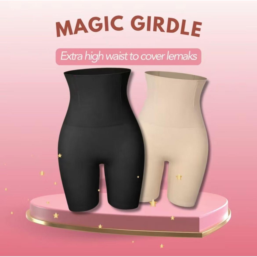 High Waist Belly Slimming Panties Hip Lifting Girdle Pants Body Shaping Slimming Shaper