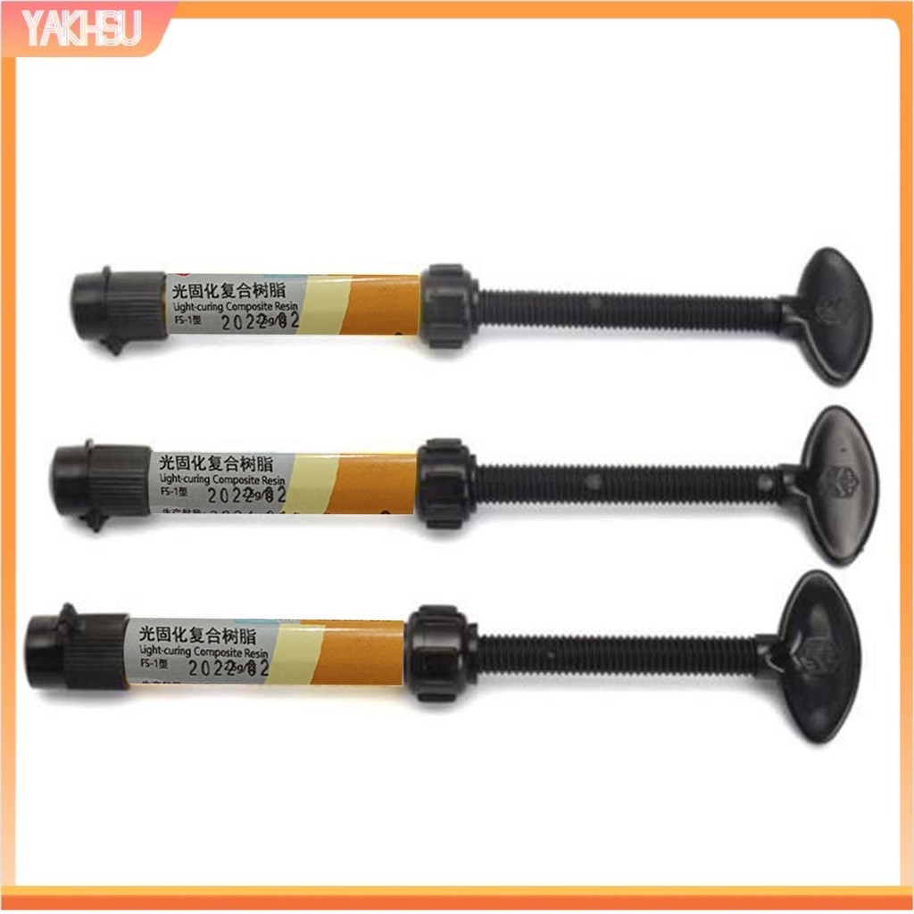 (yakhsu) Reliable Dental Light-Cure Composite for Beauty Oral Care Resin Teeth Filled Micro Hybrid Composite Multipurpos