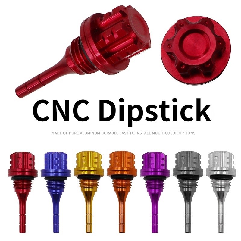 Versatile Quality CNC Aluminum Alloy Modified Hexagonal Oil Dipstick Motorcycle Decoration Suitable GY6 Jinzhan BWS G... - Image 2