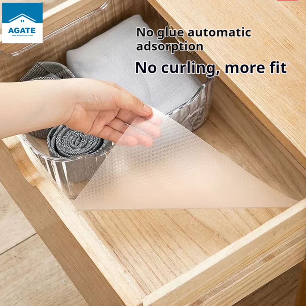 EVA Non Slip Cupboard Drawer Mat moisture-proof Wardrobe Liner Anti-fouling easy to clean Lapik Laci 衣柜防潮垫