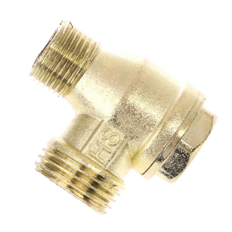 Premium Multi AINNA Ready Stock Male Thread 3 Way Metal Air Compressor Check Valve Gold Tone SS 60 Essential - Image 5