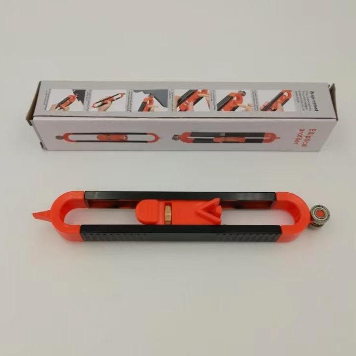 Profile gauge, woodworking measurement, shape measuring gauge, shape taking device, irregular measuring arc ruler