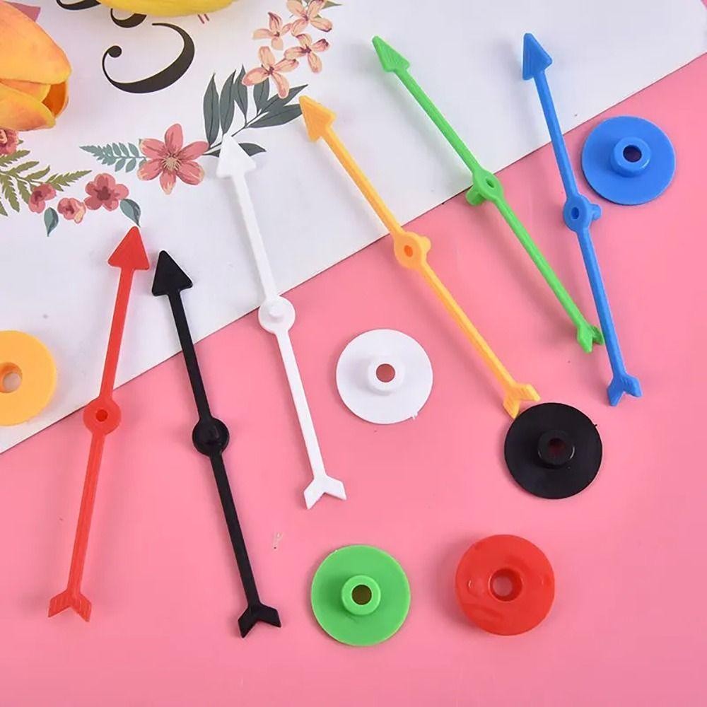 Multi Durable GESH1 Board Game Arrow Spinners Suction Cup 100mm Creative Plastic 6 Colors Party Ki Essential Must - Image 3
