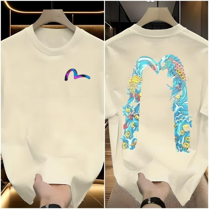 【Premium 220GSM 100% Cotton T-Shirt】GXG Trendy Fashion, Cute Printing, Suitable for Both Men Women Loose, Trendy