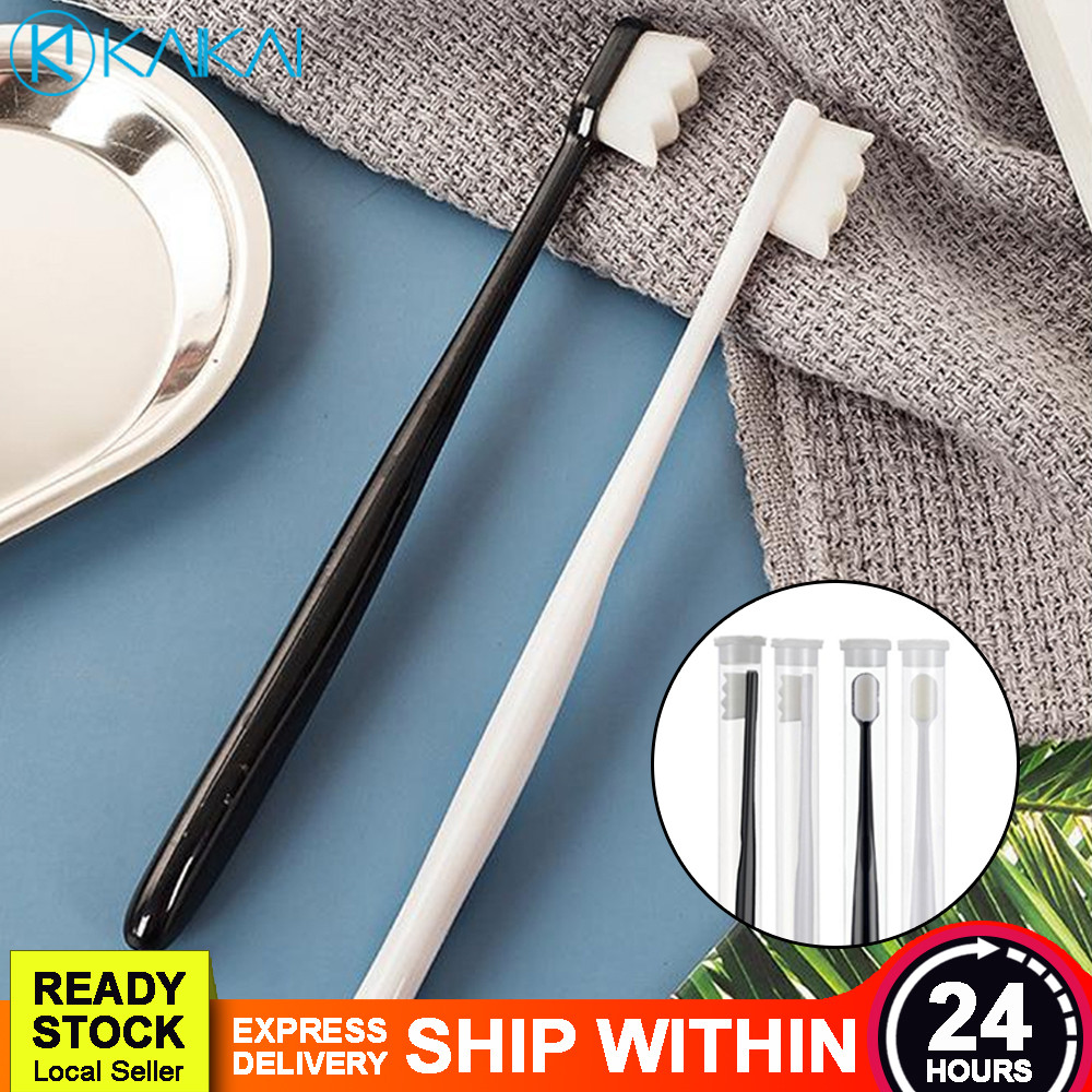 ULTRA WHISPER Antibacterial Bristles Nano Toothbrush Adult Kids Oral Protection Penjagaan Gigi