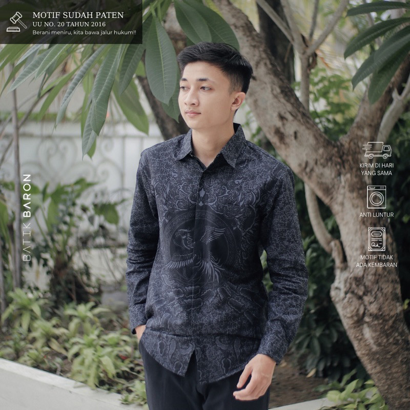 Must Durable Kemeja Batik Slimfit Full Furing Premium Katun Primisima Versatile Multi - Image 5